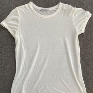 Zara White T-Shirt